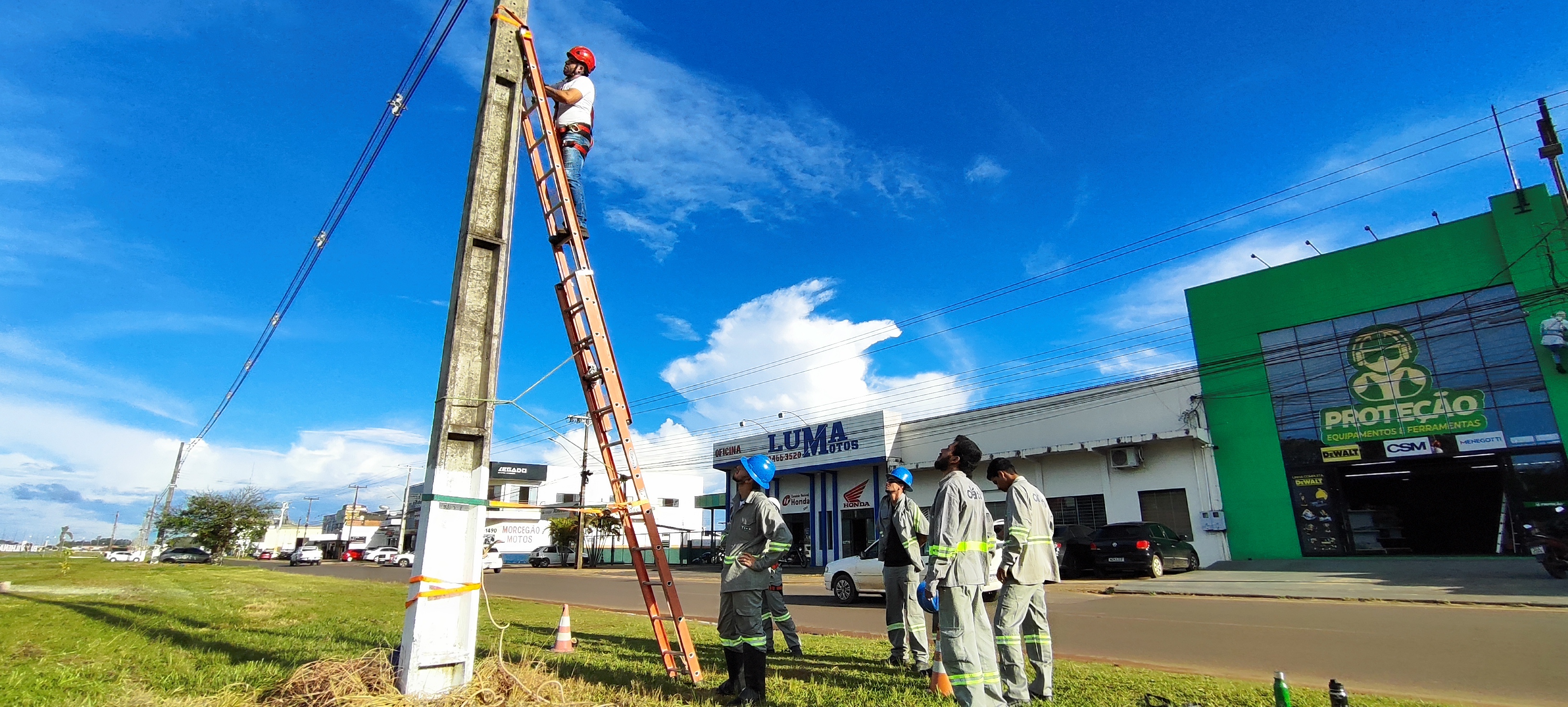 Atendimento técnico em campo