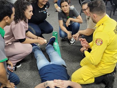 Treinamento de primeiros socorros